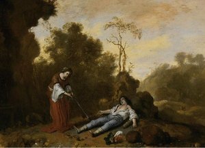 Pyrame Et Thisbé — Bartholomeus Breenbergh