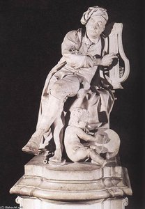 George Frideric Handel — Louis-françois Roubiliac