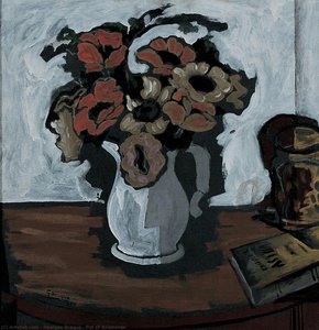 Pot Van Anemonen — Georges Braque