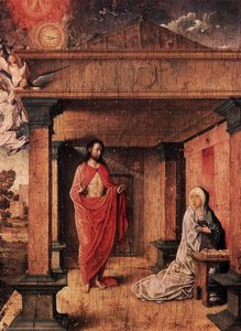 Christ Appearing To His Mother — Juan De Flandes