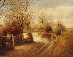 Cranford Watersplash, 1900 — Ernest A. L. Ham
