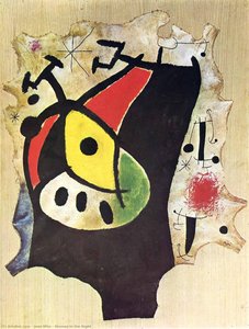 Donna Nella Notte — Joan Miró