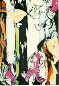 Pascua Y El Tótem — Jackson Pollock