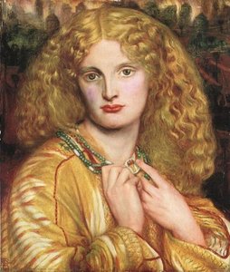 Helena Trojanska — Dante Gabriele Rossetti