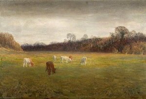 Fields By The River, Warham, Herefordshire — Brian Hatton