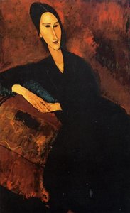 Porträt Von Anna Zborowska — Amedeo Modigliani