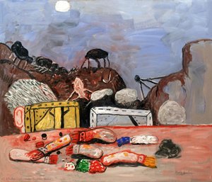 Moon — Philip Guston