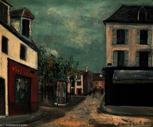 The Place Of Tertre — Maurice Utrillo