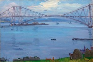 The Forth Bridge — Sir John Lavery