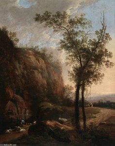 Rocky Landscape — Philipp Hieronymus Brinckmann