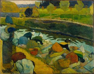 Les Blanchisseuses — Eugène Henri Paul Gauguin