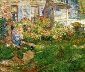 A Fisherman's Cottage — Frederick Childe Hassam