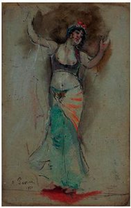 Oriental Dancer — Alberto Pasini