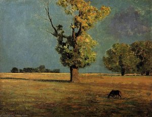 Peyrelebade Landscape — Odilon Redon