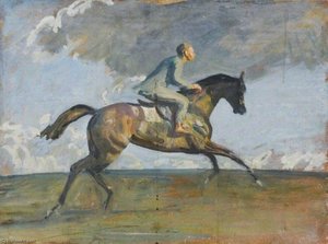 Studie Für ‚im Galopp Aufsteigen‘ — Sir Alfred James Munnings