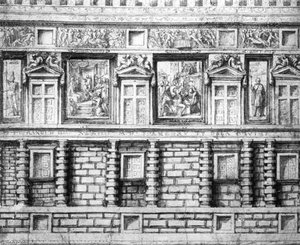 North Façade Of The Villa Doria — Perino Del Vaga (piero Buonaccorsi)