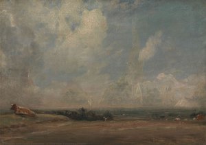 Eine Ansicht Von Hampstead Heath — John Constable