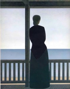 Woman By The Sea — Will Barnet