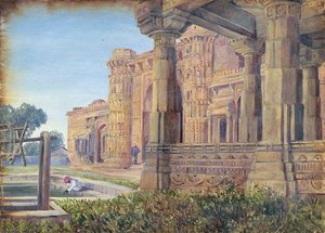 Moschee Della Regina, Ahmedebad — Marianne North