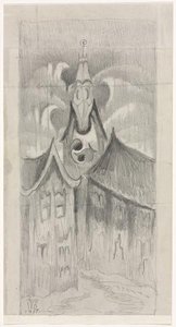 Church Bells Ringing, Rainy Winter Night, No. 3 — Charles Burchfield