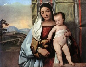 Gitanska Madonna — Tiziano