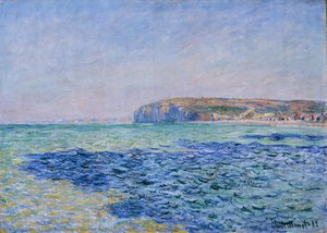 Skuggor Över Havet Vid Pourville — Claude Monet