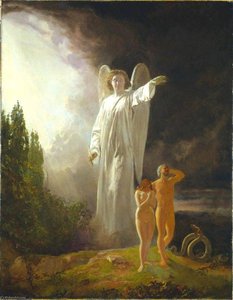 Expulsion Of Adam And Eve — John Faed