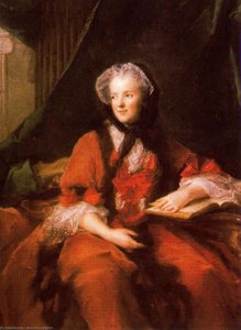 Portrait Of Queen Marie Leczinska — Marc Nattier