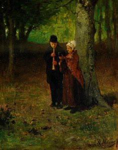 Wandering Musicians — Anton Mauve