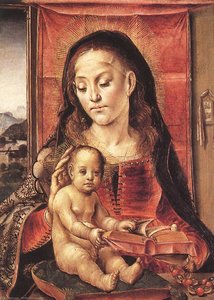 Virgin And Child — Pedro Berruguete