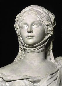 Princess Luise And Her Sister Friederike Of Prussia. Head Of Luise. — Johann Gottfried Schadow