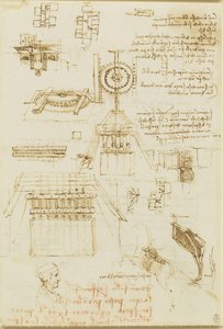 R: Studie K Výlevnickému Zařízení A Různé Poznámky. V: Výlevnické Studie A Strohy Poezie — Leonardo Da Vinci