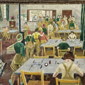 Women's Land Army Hostel — Evelyn Mary Dunbar