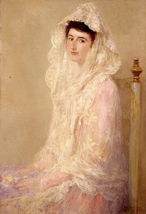 Mujer Con Mantilla — Jose Benlliure Gil