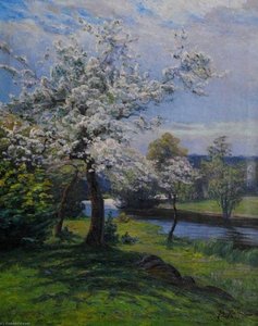 Fruit Trees In Blossom — Johan Krouthén