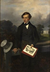 Portrait De Monsieur Gustave De Maupassant (père Du Romancier) — Hippolyte Bellangé