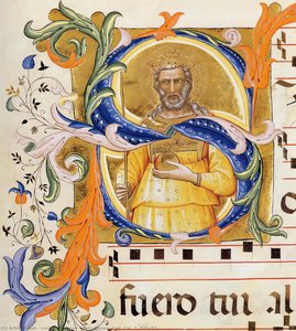 Antifonario (cod. Cor. 1, Folio 63) — Lorenzo Monaco