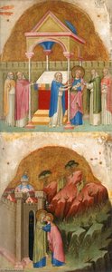 Altarpiece Of The Virgin Mary (far Left Hand Panel) — Meneghello Di Giovanni De' Canali