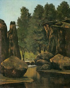 Paisaje — Gustave Courbet