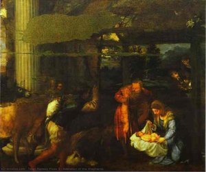 Adoración De Los Pastores — Titian Ramsay Peale Ii