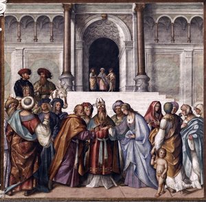 Сватание Девы Марии — Boccaccio Boccaccino