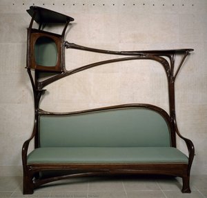 Bench For A Smoking Parlour — Hector Guimard