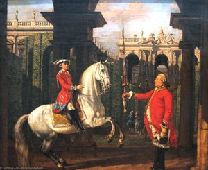 Spanish Riding School — Bernardo Bellotto