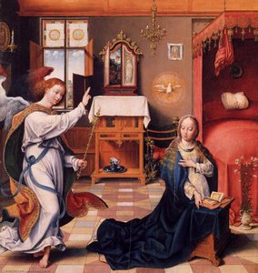 The Annunciation — Joos Van Cleve
