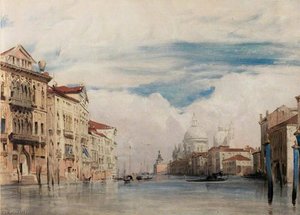 The Grand Canal, Venice — Richard Parkes Bonington