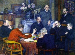 A Reading — Theo Van Rysselberghe