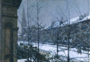 Snow Scene — Ruskin Spear