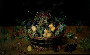 A Basket Of Fruit — Jacob Van Hulsdonck