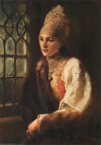 The Boyarynia — Konstantin Yegorovich Makovsky