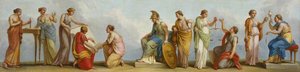 Minerva Among The Arts — Antonio Zucchi